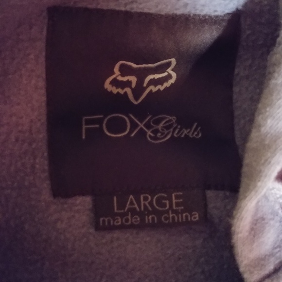 Fox Riders Light Blue Zip-Up Jacket - Picture 4 of 7